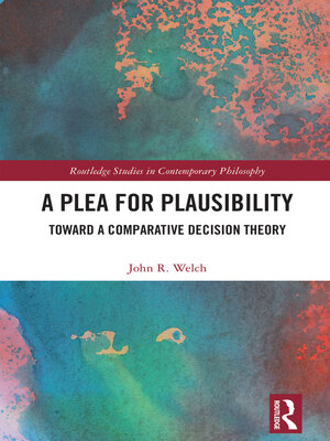 cover image of A Plea for Plausibility